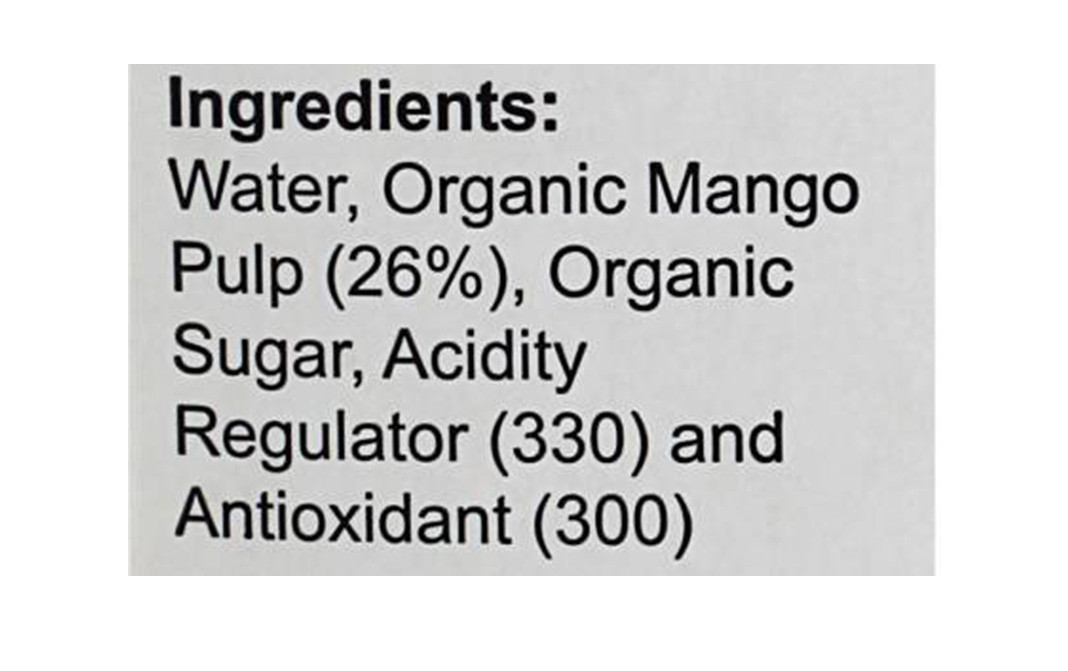 24 Mantra Organic Mango    Tetra Pack  1 litre